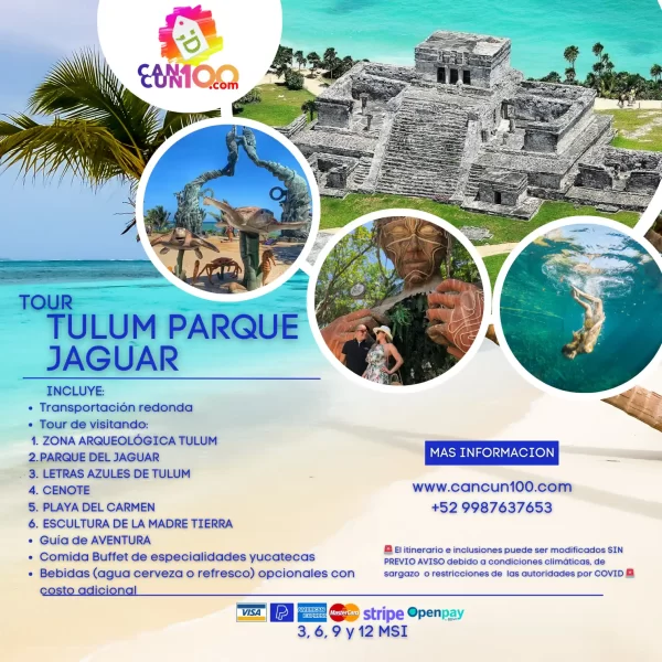 Tulum Parque Jaguar 🐆 TOUR Instagram - Imagen 4